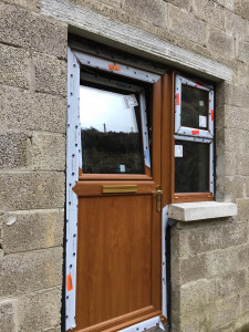 Wooden composite door construction Ireland